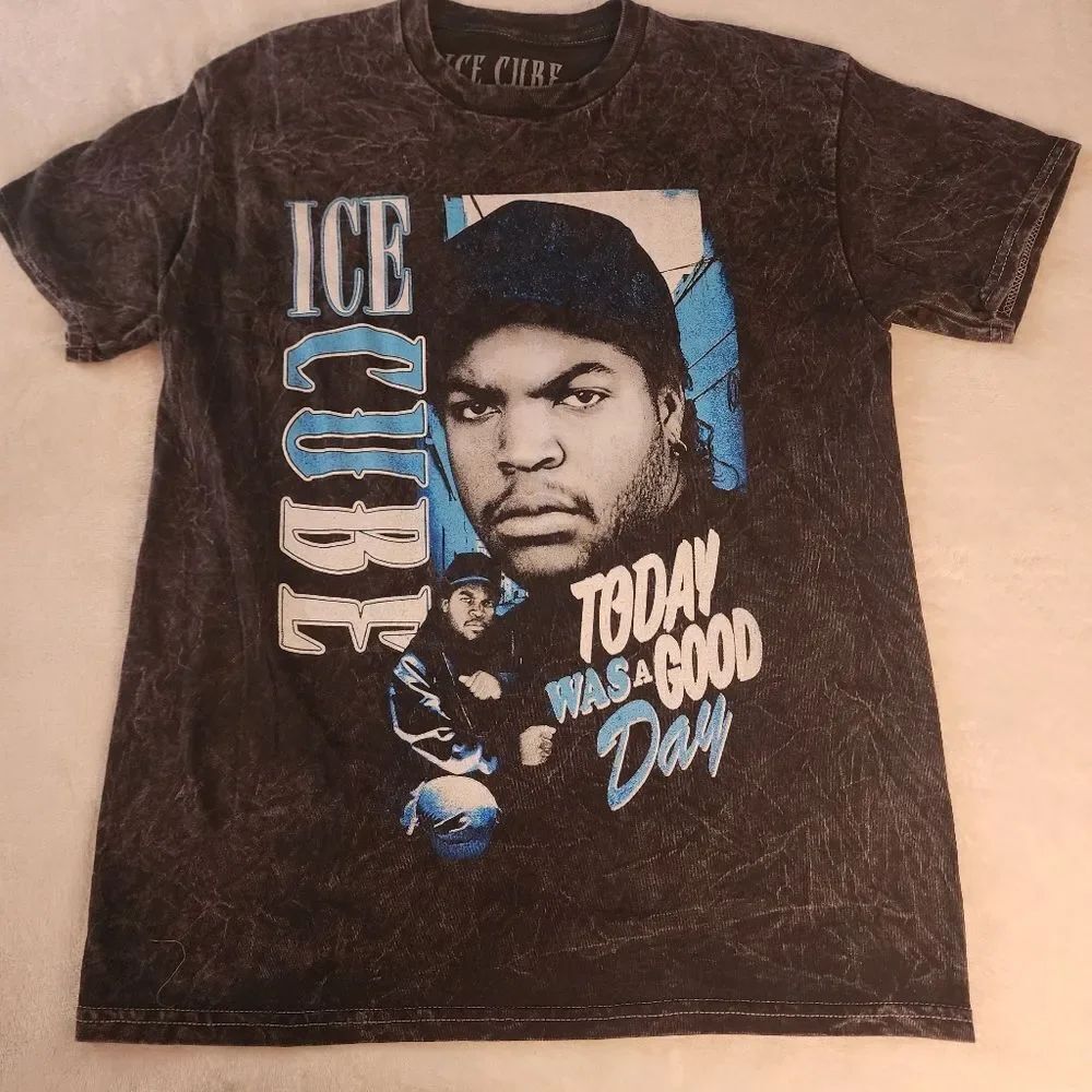 Ice Cube Today Was a Good Day Tshirt With Graphics Size Med New Without Tags